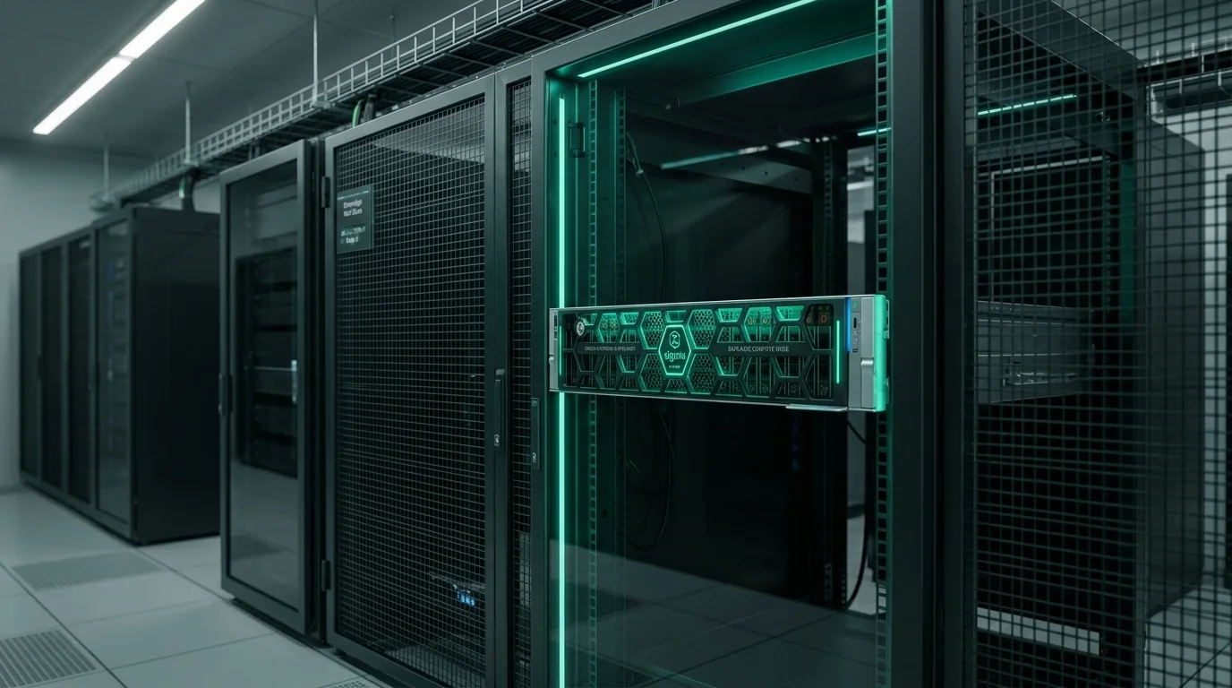 Sigmix in an in-Kingdom colocation cage